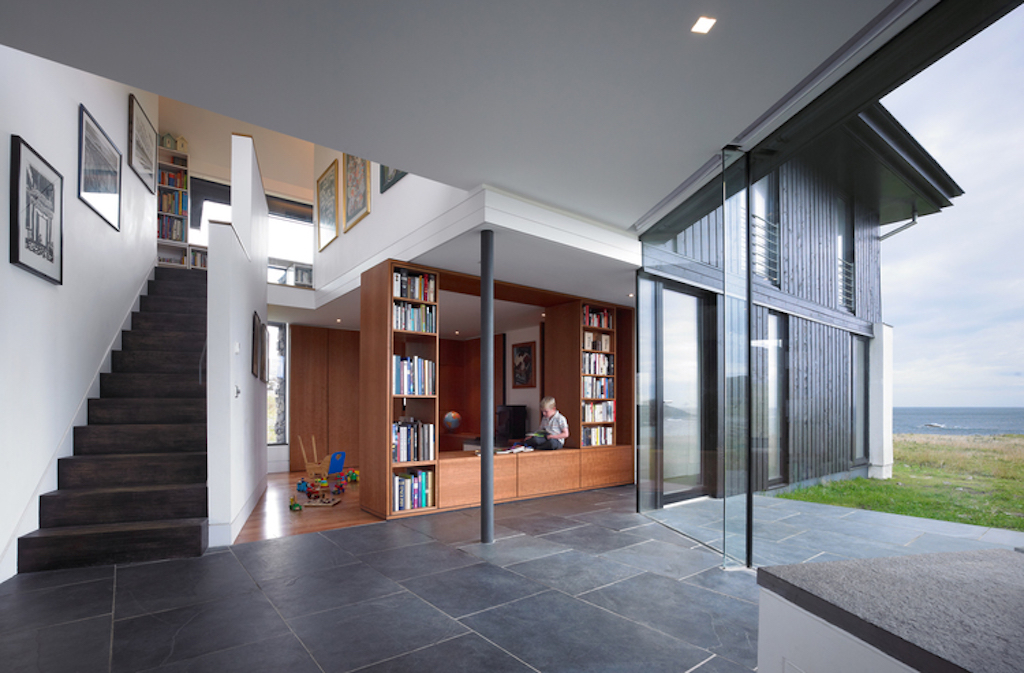 A library and play area for the kids on the ground floor of the White House. 