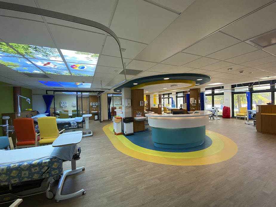 Childrens Theatre Suite Ward Nurses Station 2022 RDAArchitects