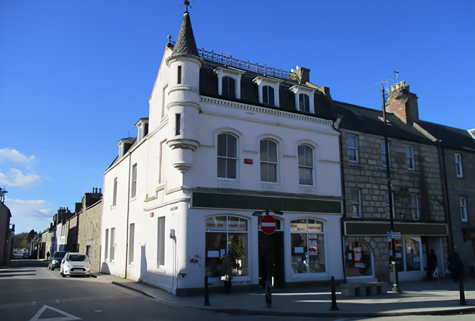 Square exterior. Image credited to Elaine Esson, Project photographer
