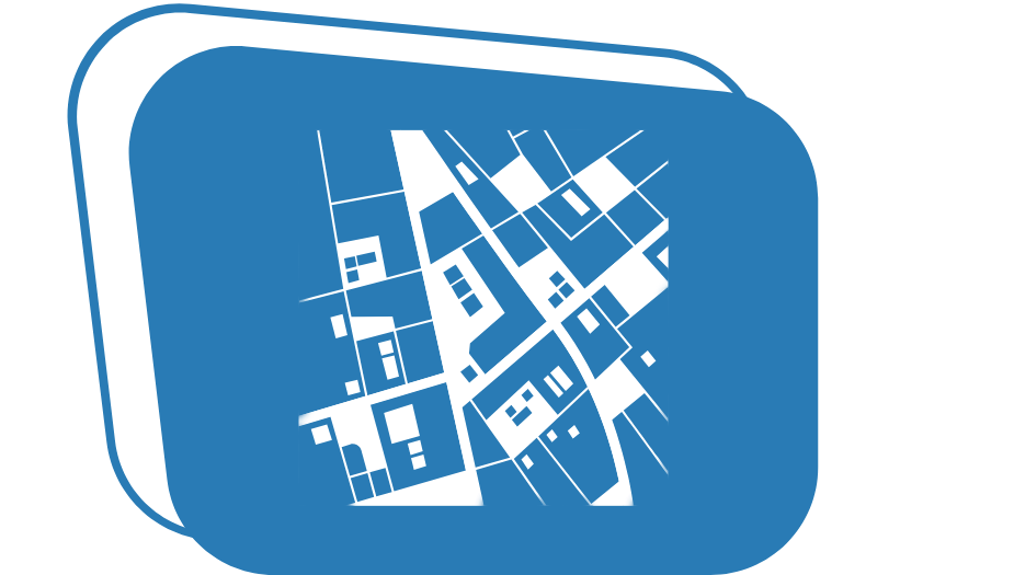 An icon of a map